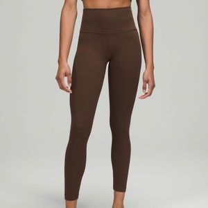 Lululemon Align High Rise Pant 25" in Brown Java Size 6